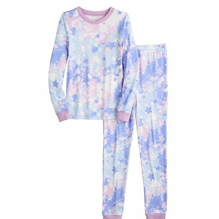 Womens * | Girls 4-10 Cuddl Duds Pajama Set