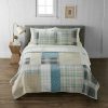 Bed & Bath * | Cuddl Duds Heavyweight Flannel Quilt Set With Shams