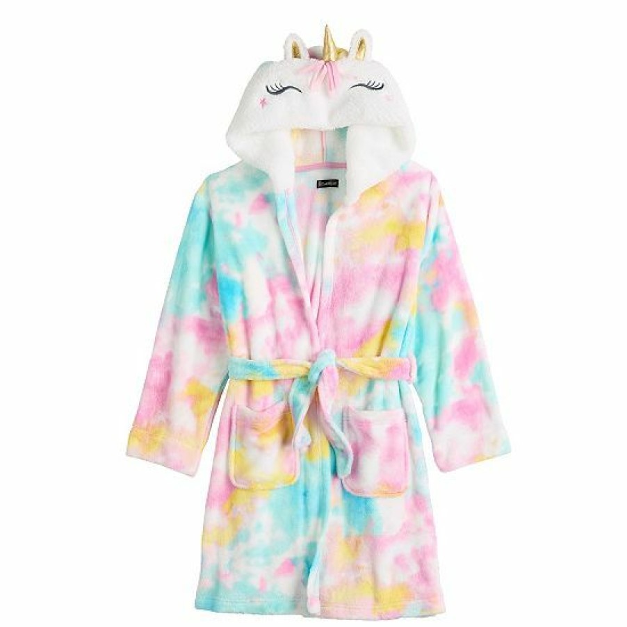 Womens * | Girls 4-12 Cuddl Duds Hooded Robe