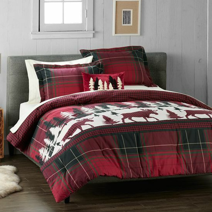 Bed & Bath * | Cuddl Duds Heavyweight Flannel Comforter Set With Shams