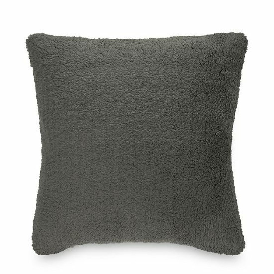 Home Decor * | Cuddl Duds Cozy Soft Cable Sherpa Throw Pillow