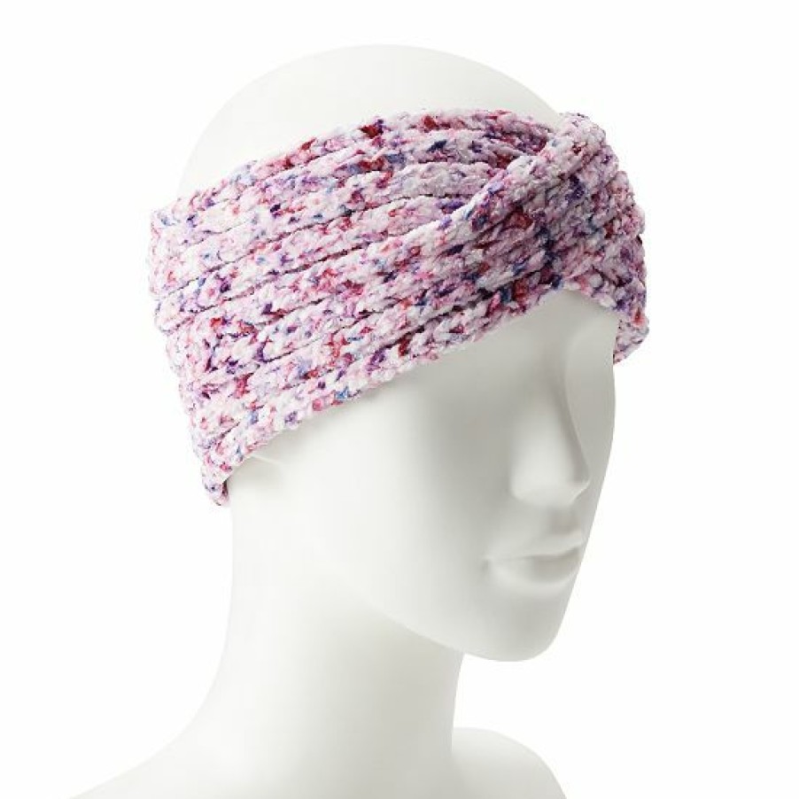 Womens * | Cuddl Duds Chenille Women'S Twisted Headband