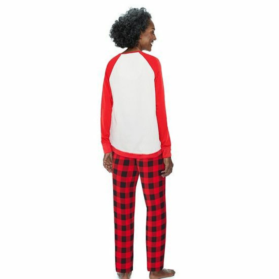 Womens * | Women'S Jammies For Your Families Beary Cool "Grandma Bear" Pajama Set By Cuddl Duds