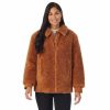 Womens * | Women'S Cuddl Duds Sherpa Bomber Jacket