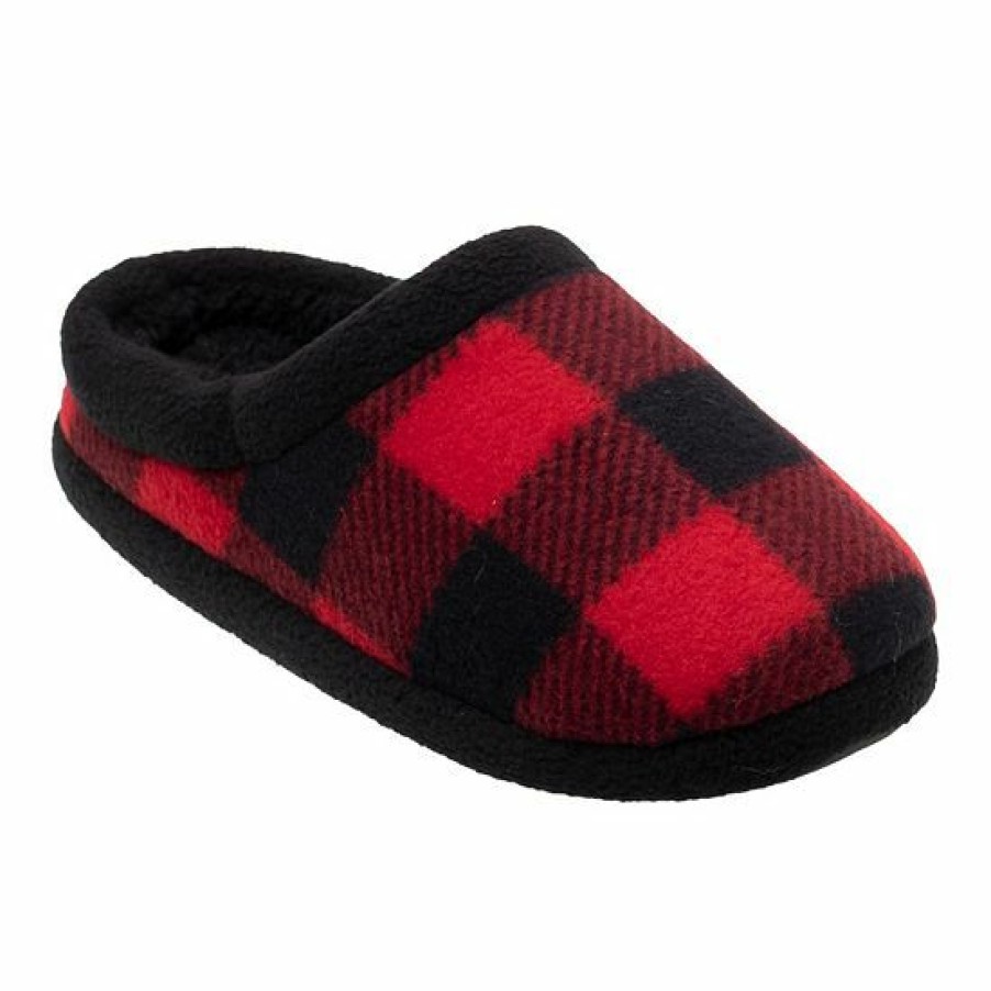 Boys * | Boys Cuddl Duds Fleece Clog Slippers