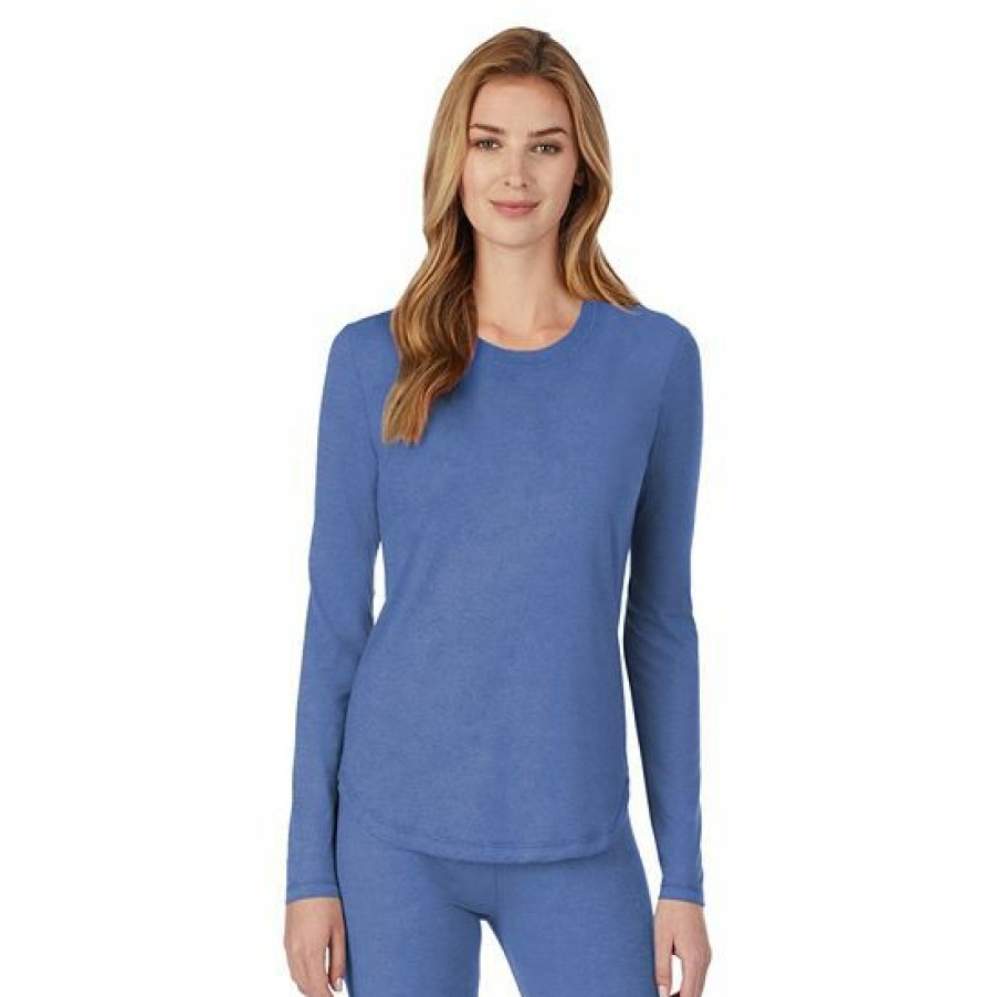 Womens * | Women'S Cuddl Duds Under Scrubs Crewneck Top