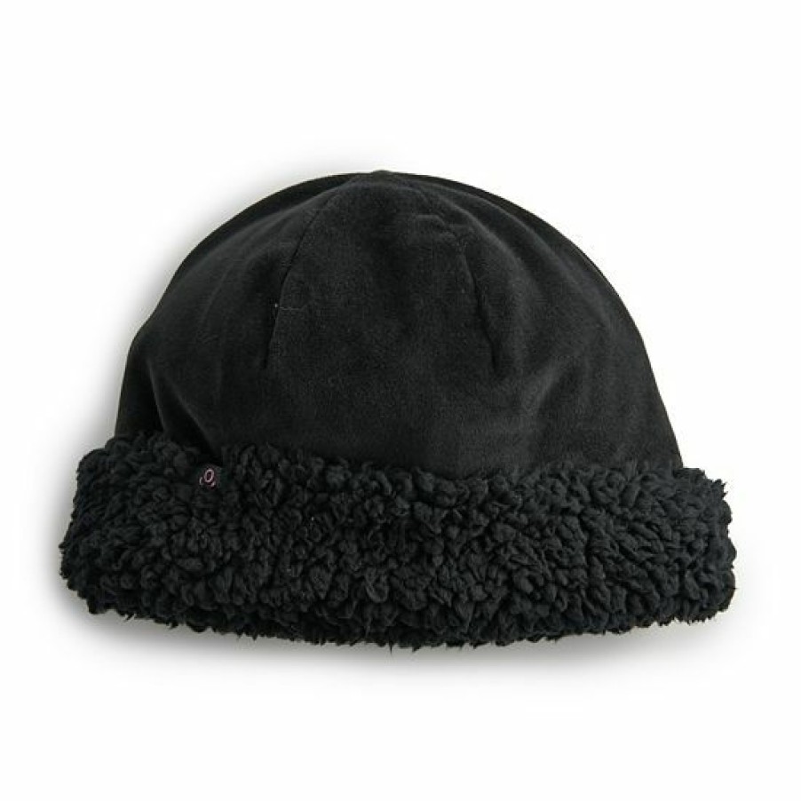 Womens * | Women'S Cuddl Duds Sherpa Cuff & Velour Crown Hat