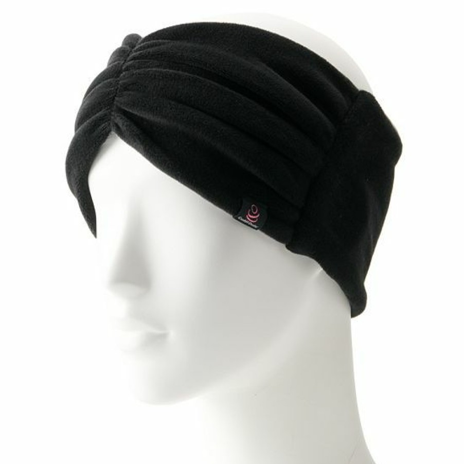 Womens * | Women'S Cuddl Duds Velour Ruched Headband