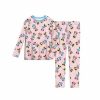 Womens * | Disney'S Minnie Mouse Toddler Girl Baselayer Set By Cuddl Duds