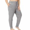 Womens * | Plus Size Cuddl Duds Soft Knit Joggers