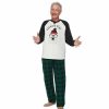 Womens * | Big & Tall Jammies For Your Families Beary Cool "Grandpa Bear" Pajama Set By Cuddl Duds