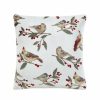 Home Decor * | Cuddl Duds Cozy Soft Birds Printed Plush Throw Pillow