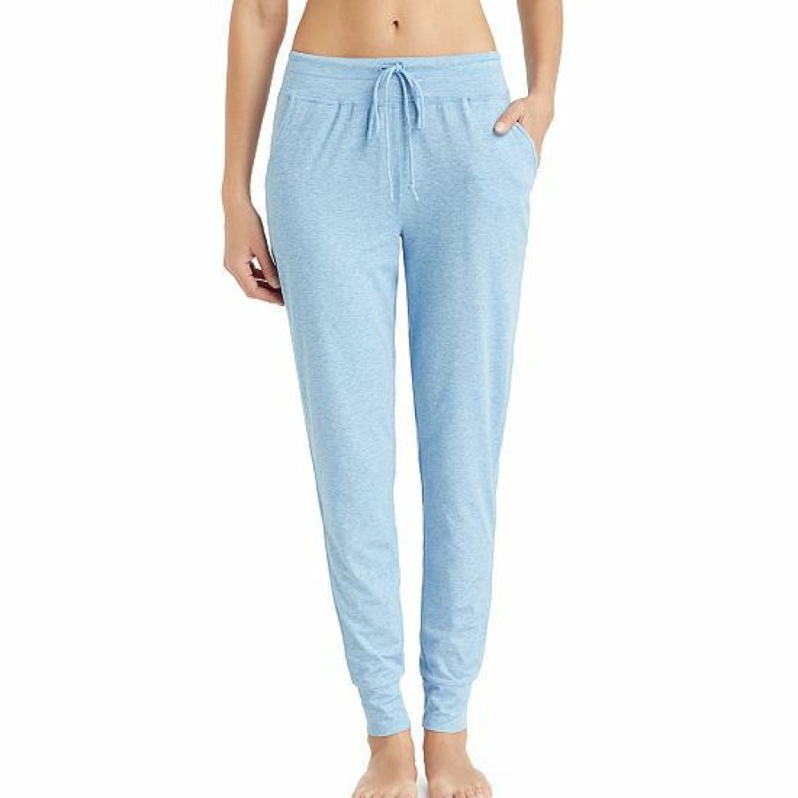 Womens * | Women'S Cuddl Duds Pajamas: Essential Banded Bottom Sleep Pants