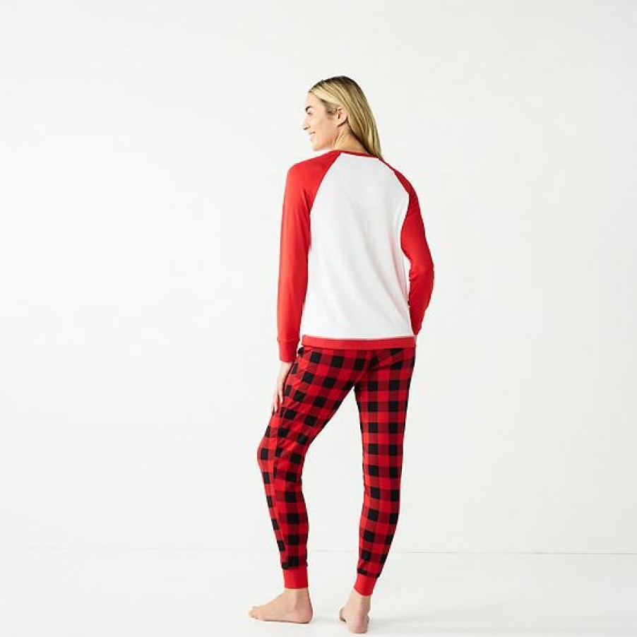 Womens * | Women'S Jammies For Your Families Beary Cool "Mama Bear" Pajama Set By Cuddl Duds