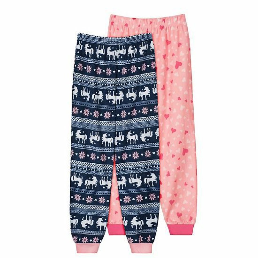 Womens * | Girls Cuddl Duds 2-Piece Pajama Pants Pack