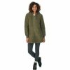 Womens * | Women'S Cuddl Duds Cozy Sherpa Hooded Anorak Jacket