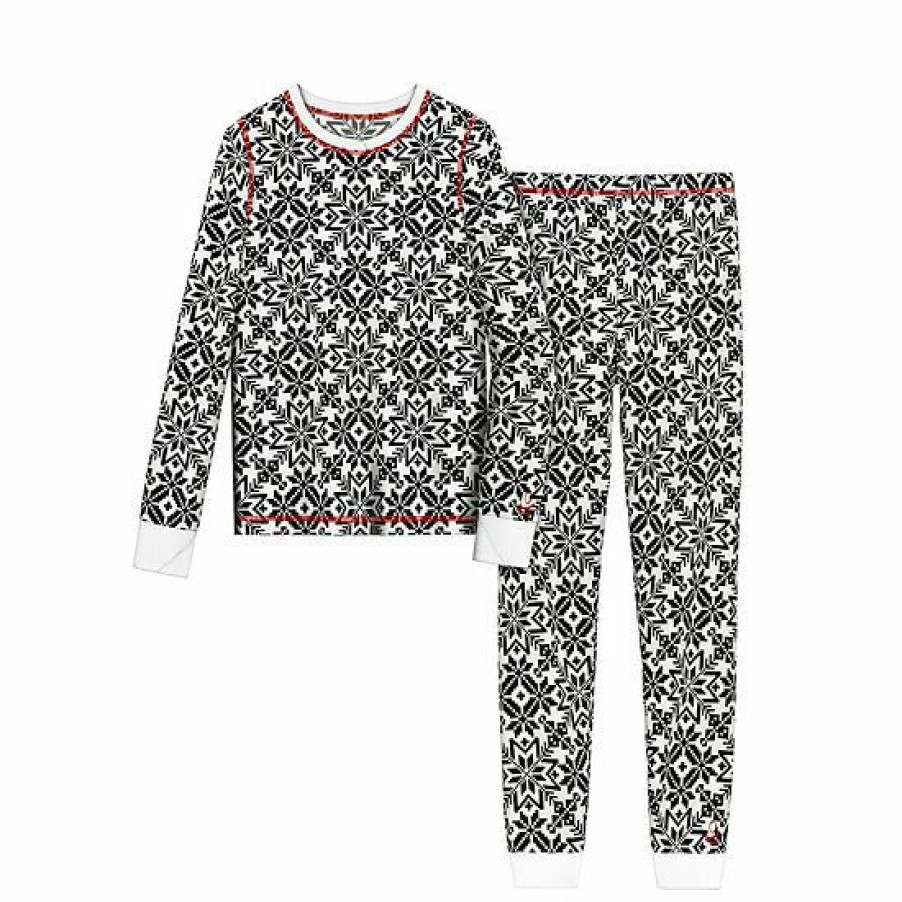 Womens * | Cuddl Duds Girls 7-16 Thermal 2-Piece Base Layer Set