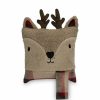 Home Decor * | Cuddl Duds Cozy Soft Reindeer Critter Throw Pillow