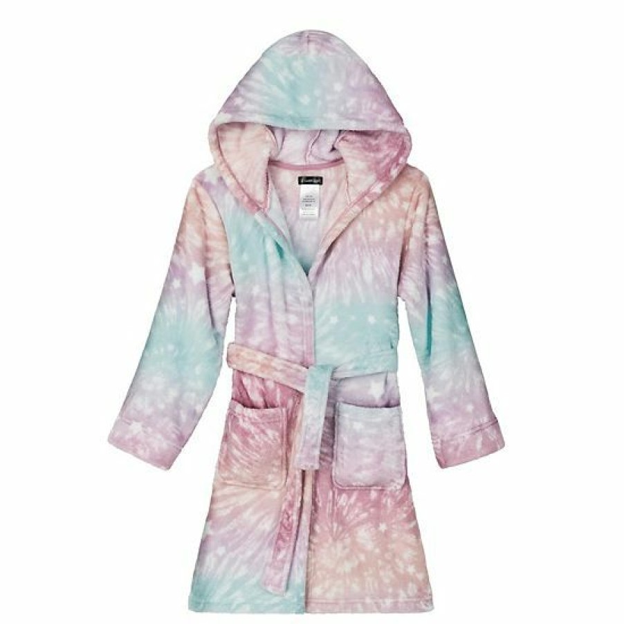 Womens * | Girls 4-12 Cuddl Duds Hooded Robe