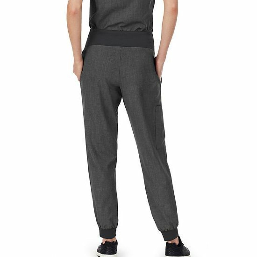 Womens * | Petite Cuddl Duds Scrubs Jogger Pants With 3 Pockets