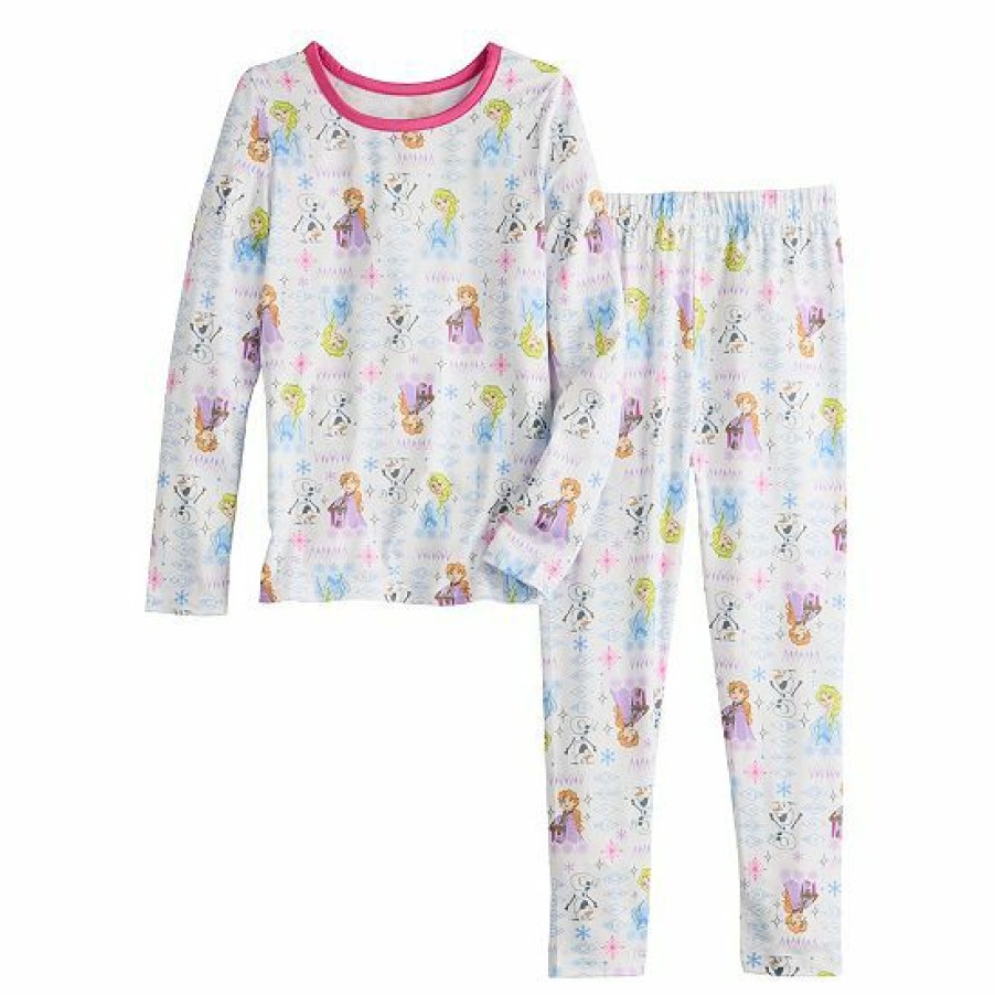 Womens * | Disney'S Frozen Toddler Girl Baselayer Set By Cuddl Duds