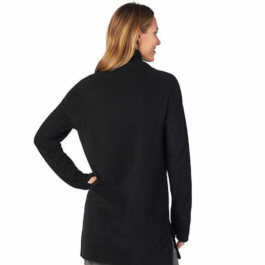 Womens * | Women'S Cuddl Duds Fleecewear With Stretch Long Sleeve Tunic Top