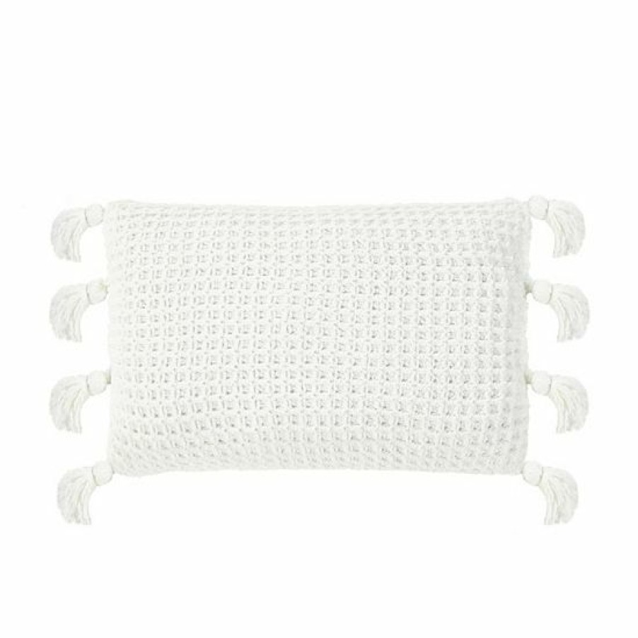 Home Decor * | Cuddl Duds Cozy Soft Waffle Chenille Throw Pillow