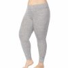 Womens * | Plus Size Cuddl Duds Soft Knit Leggings